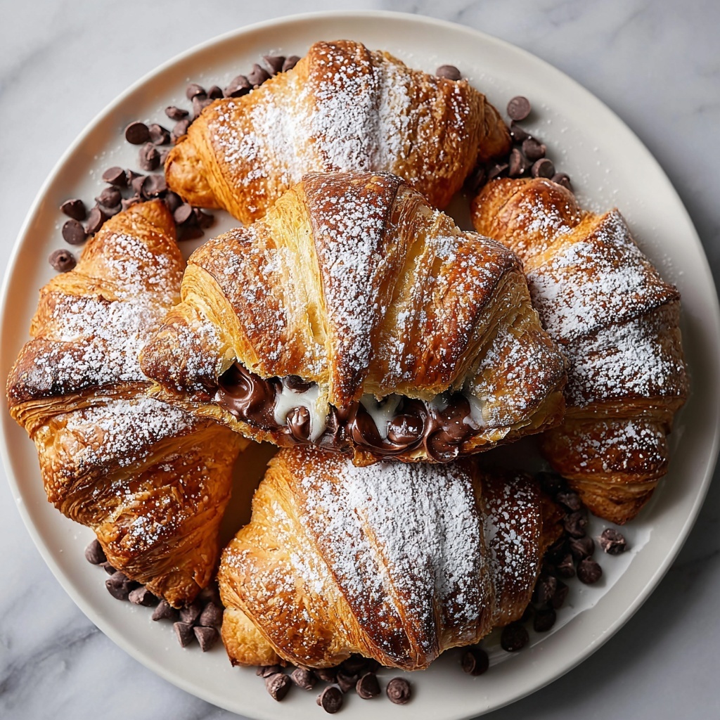 Chocolate Croissant Breakfast Bake Recipe - Recipe Image