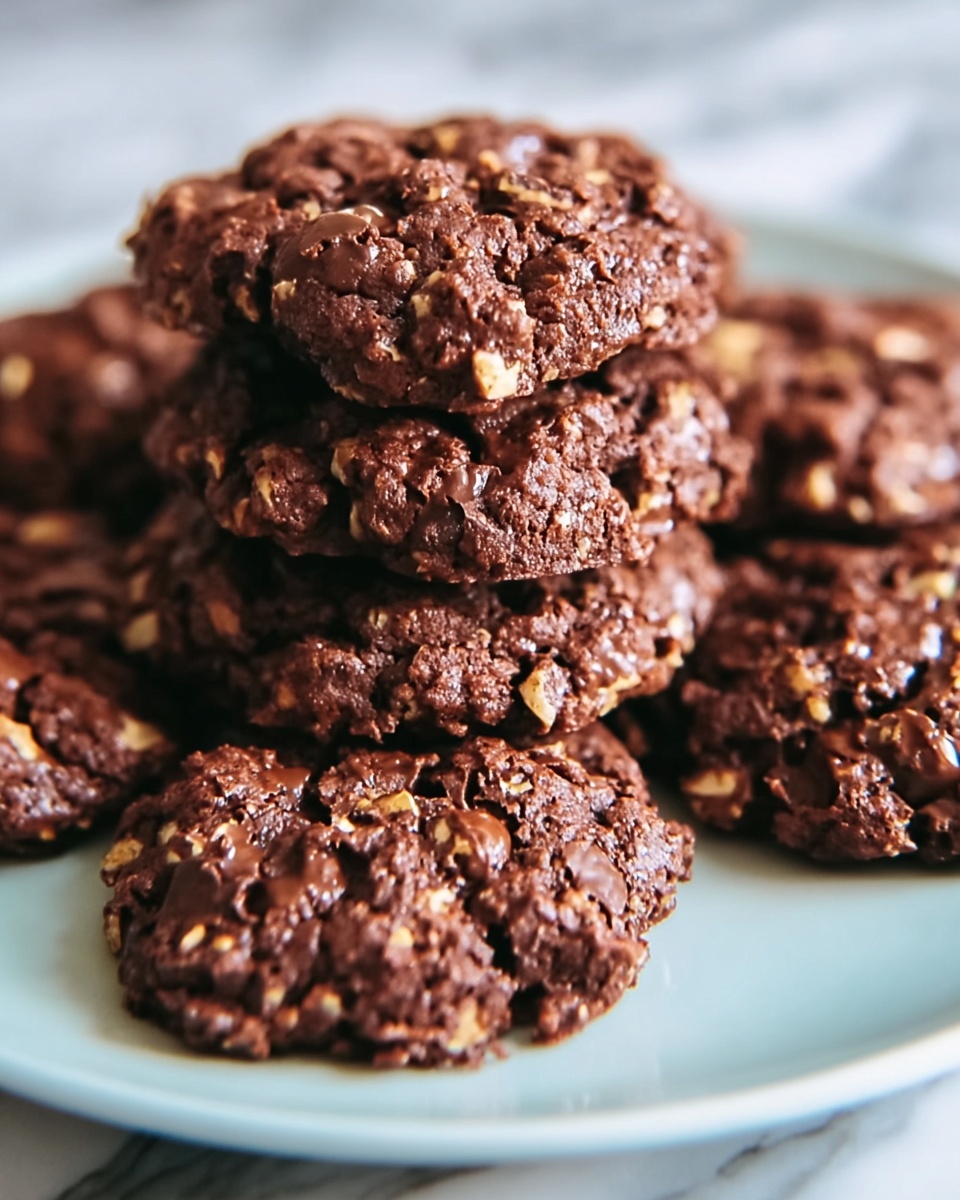 No-Bake Chocolate Coconut Cookies Recipe - Recipe Image