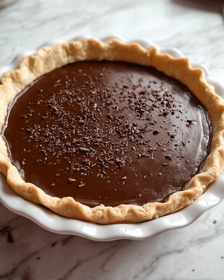 Grandma’s Delicious Chocolate Pie Recipe