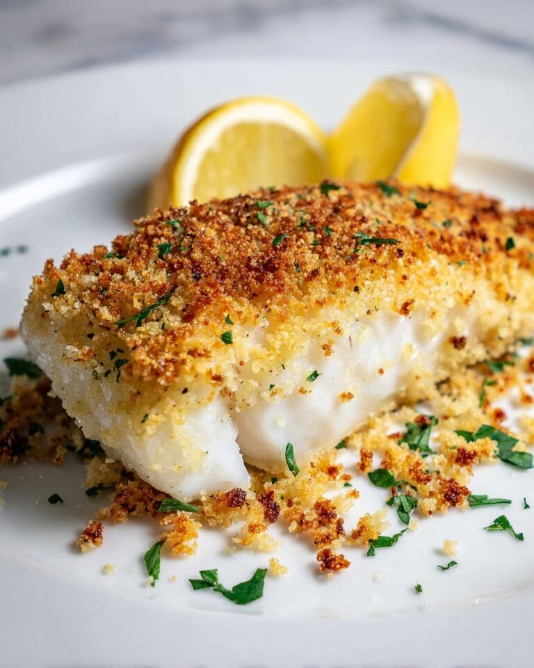 Panko Parmesan Baked Cod Recipe