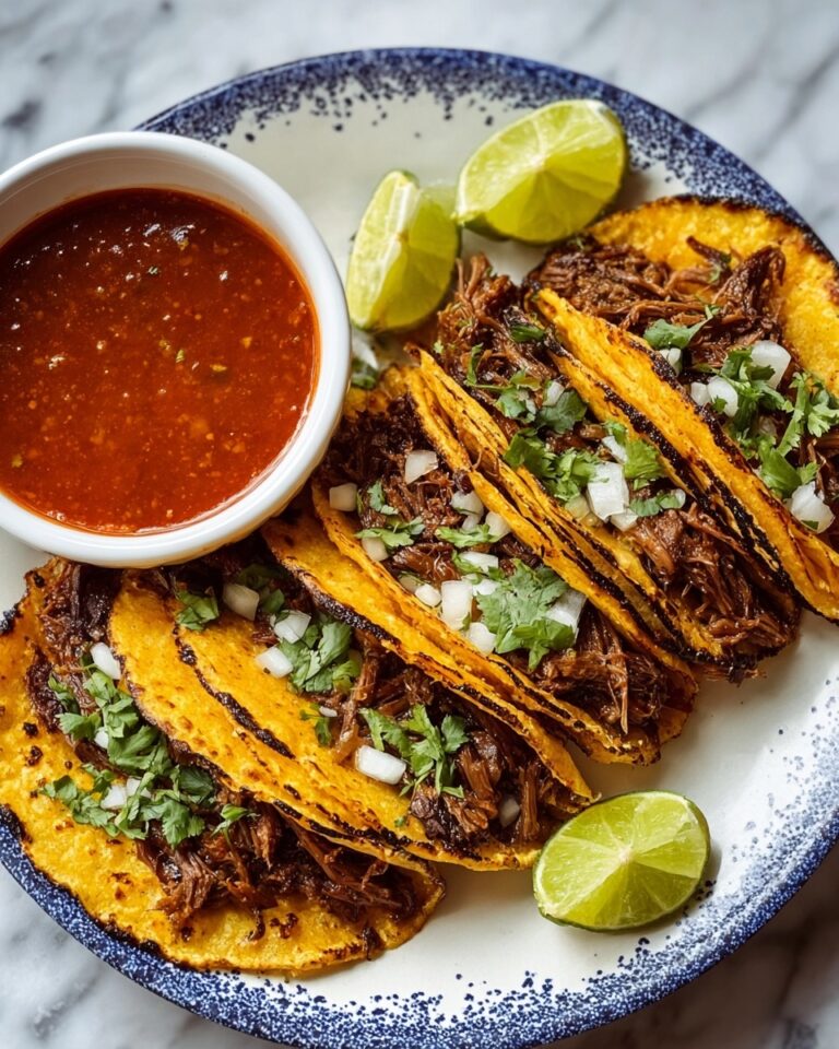 Crockpot Birria Tacos with Dipping Sauce Recipe