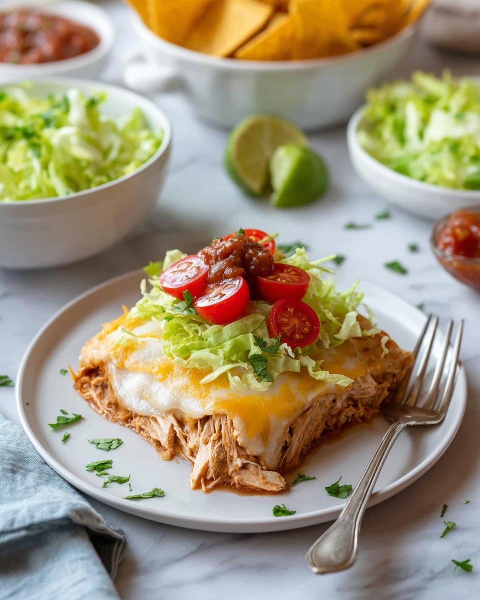 Easy Chicken Quesadilla Casserole Recipe - Recipe Image