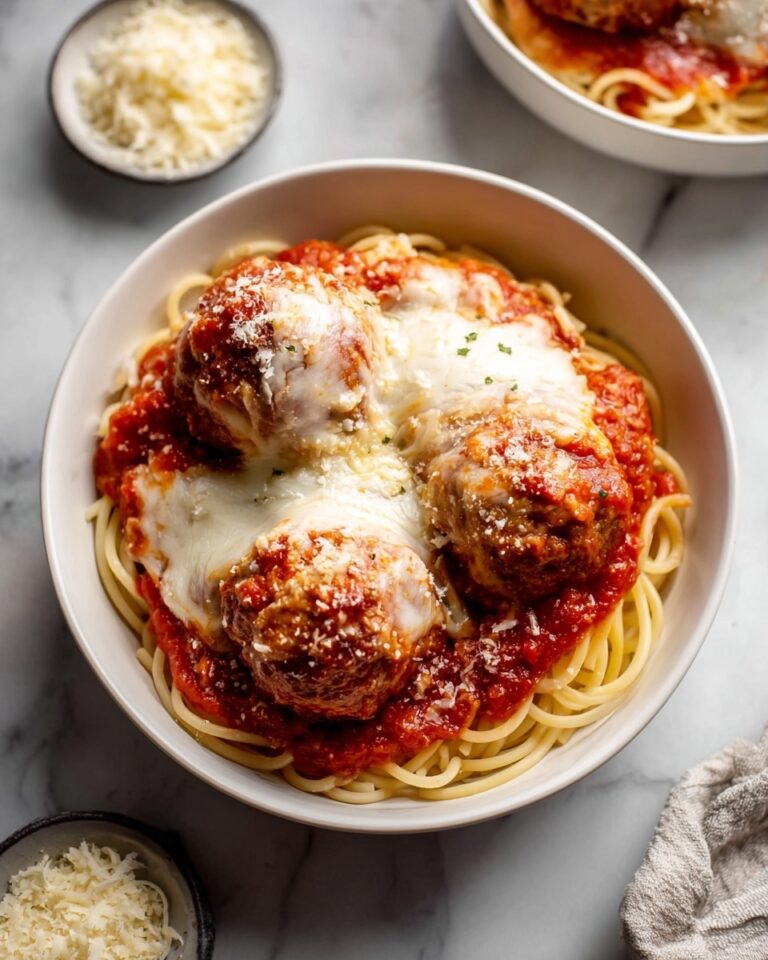 Oven-Baked Chicken Parmesan Meatballs Recipe