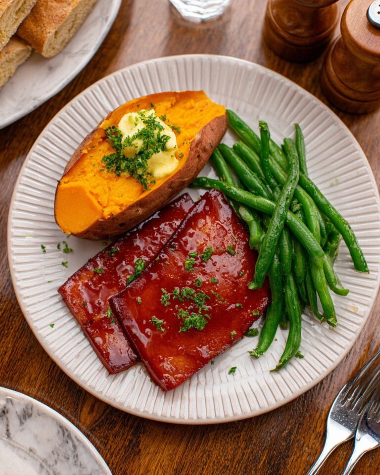 Maple Glazed Ham Steaks Recipe