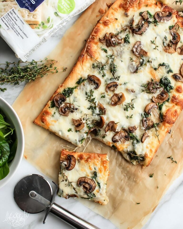 Caramelized Onion and Mushroom Pizza Recipe