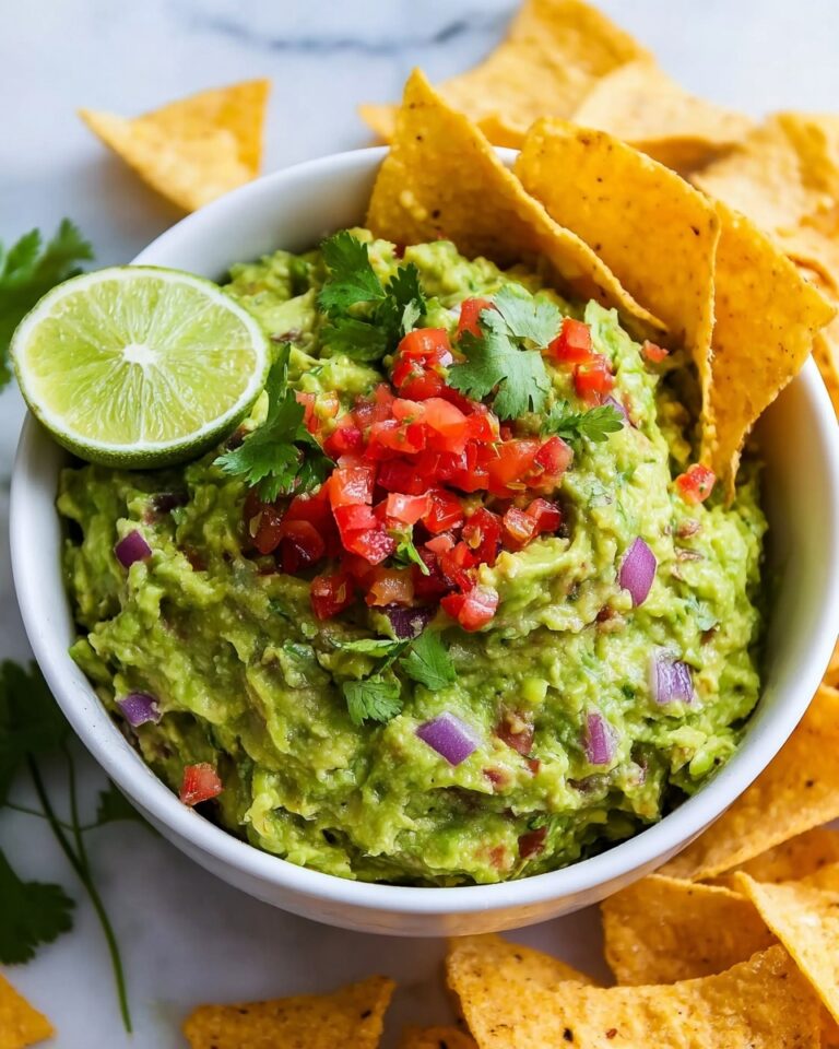 Simple Homemade Guacamole Recipe
