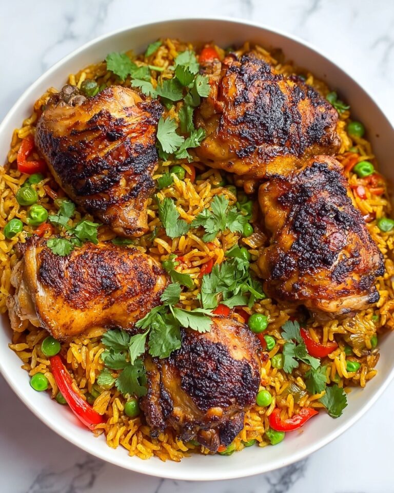 One-Pot Delicious Saffron Chicken Rice Recipe