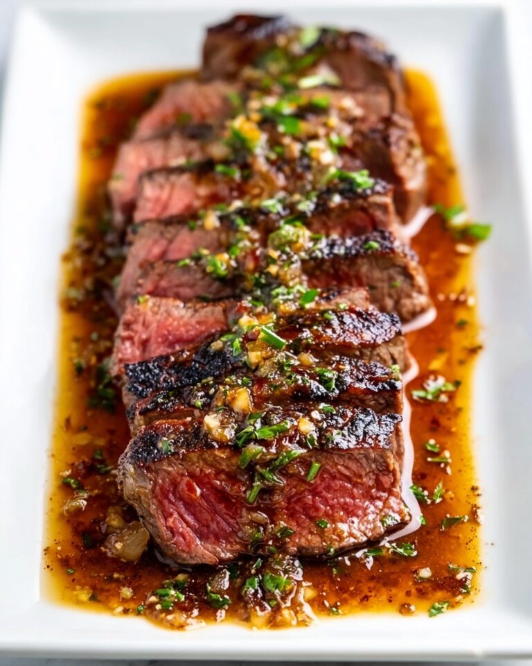 Spicy Garlic Butter Steak Recipe