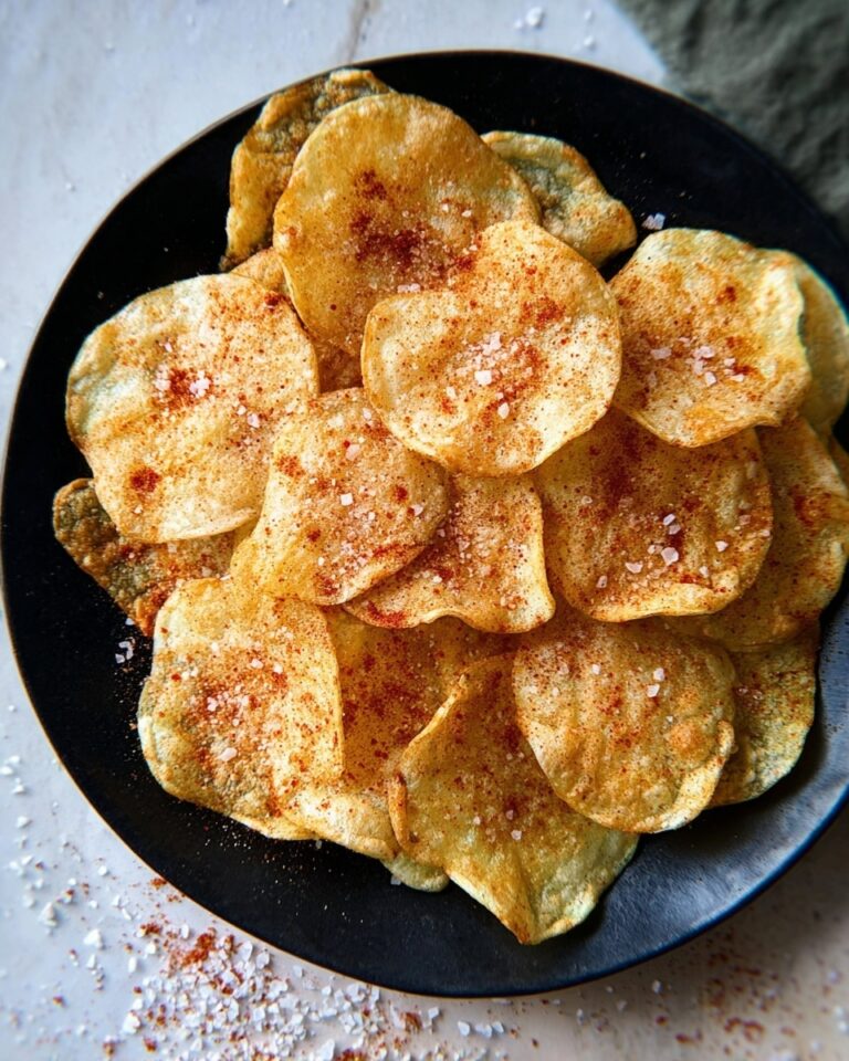 Small Batch Microwave Potato Chips Recipe