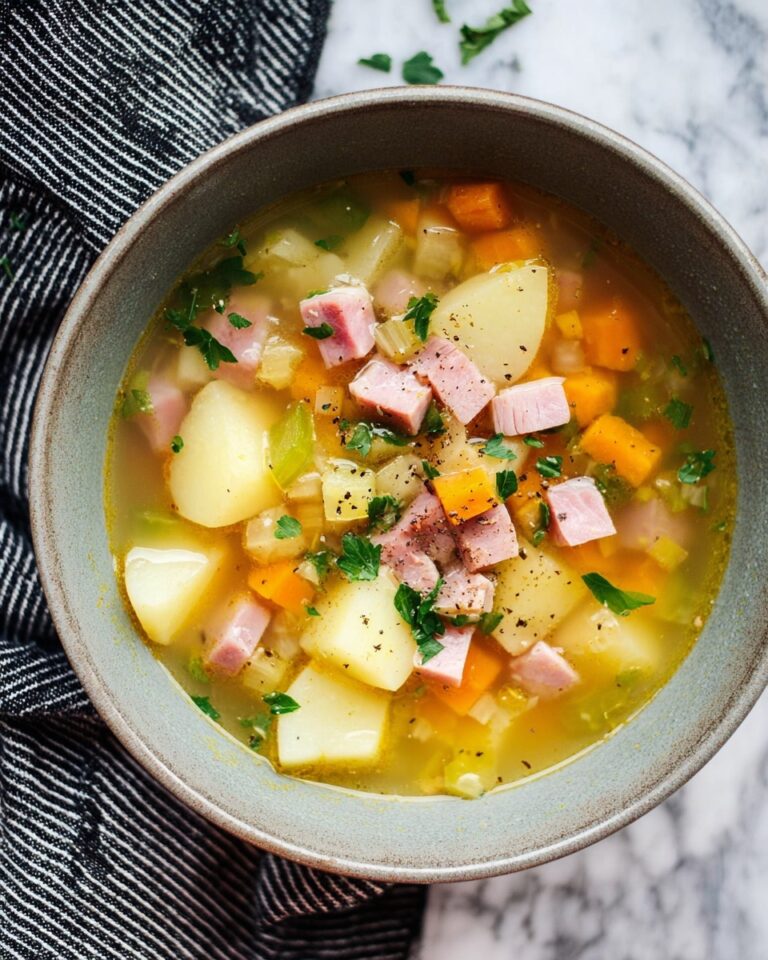 Slow Cooker Ham and Potato Soup Recipe
