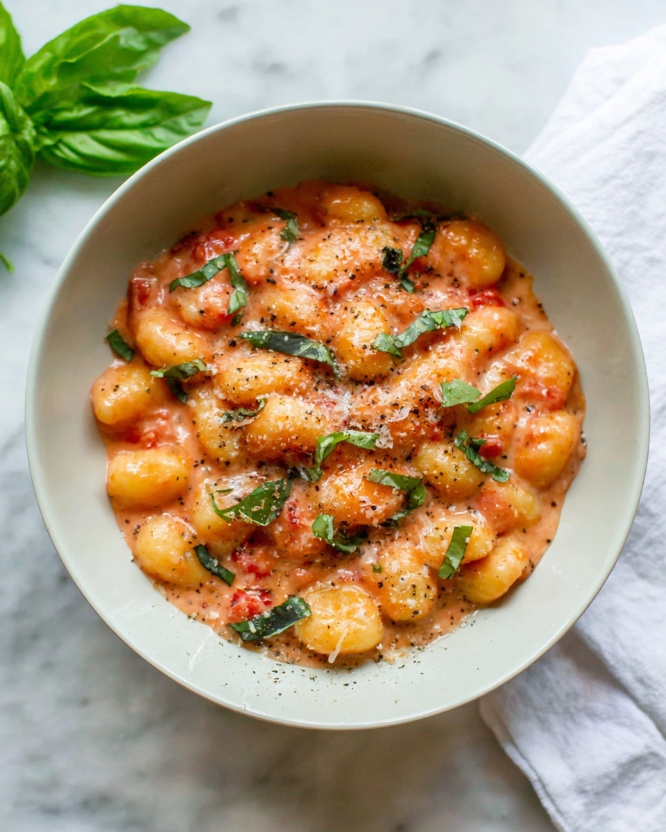 One Pan Gnocchi alla Vodka Recipe - Recipe Image