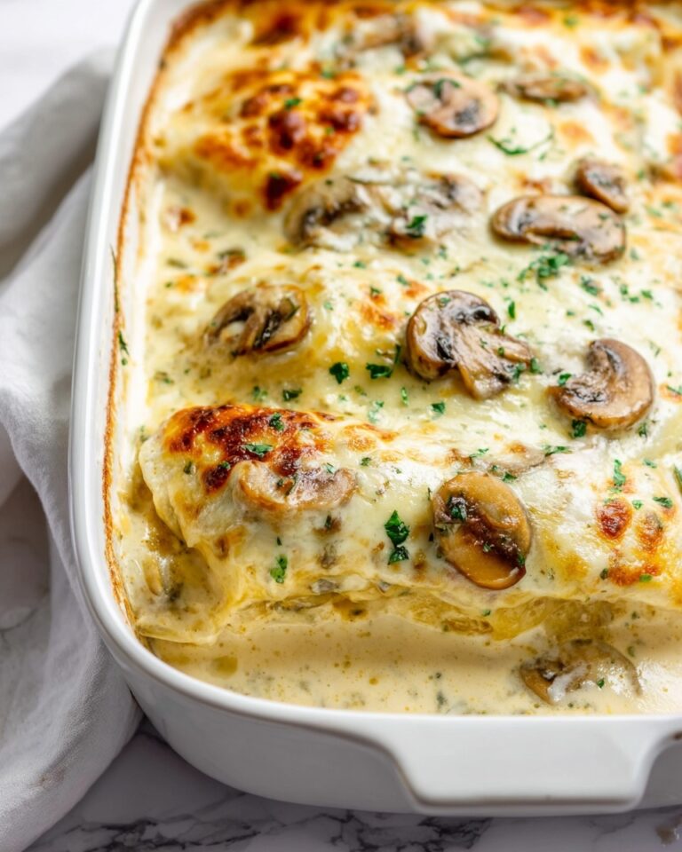 Chicken Gloria with Mushrooms and Creamy Sherry Sauce Recipe
