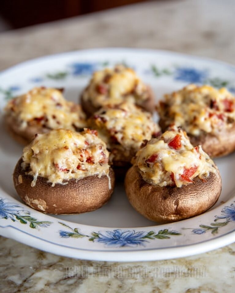 Smoked Gouda and Bacon Stuffed Mushrooms Recipe