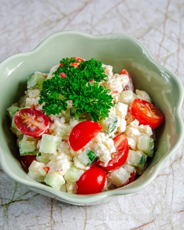 Cauliflower Cucumber and Tomato Salad Recipe
