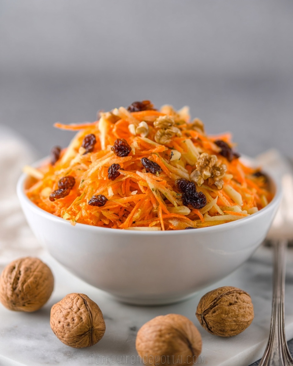 Carrot, Apple, and Walnut Salad Recipe - Recipe Image