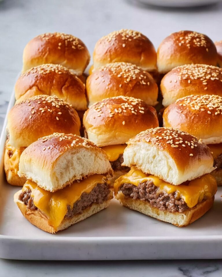 Easy 30-Minute Cheeseburger Sliders: Quick and Delicious Mini Burgers Recipe