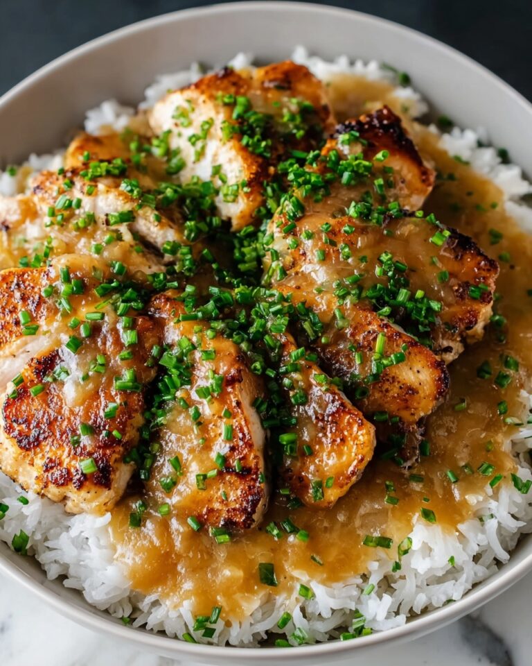Smothered Chicken and Rice Recipe