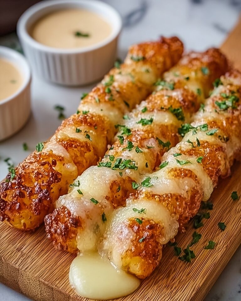 Crispy Hungarian Potato Cheese Sticks Recipe
