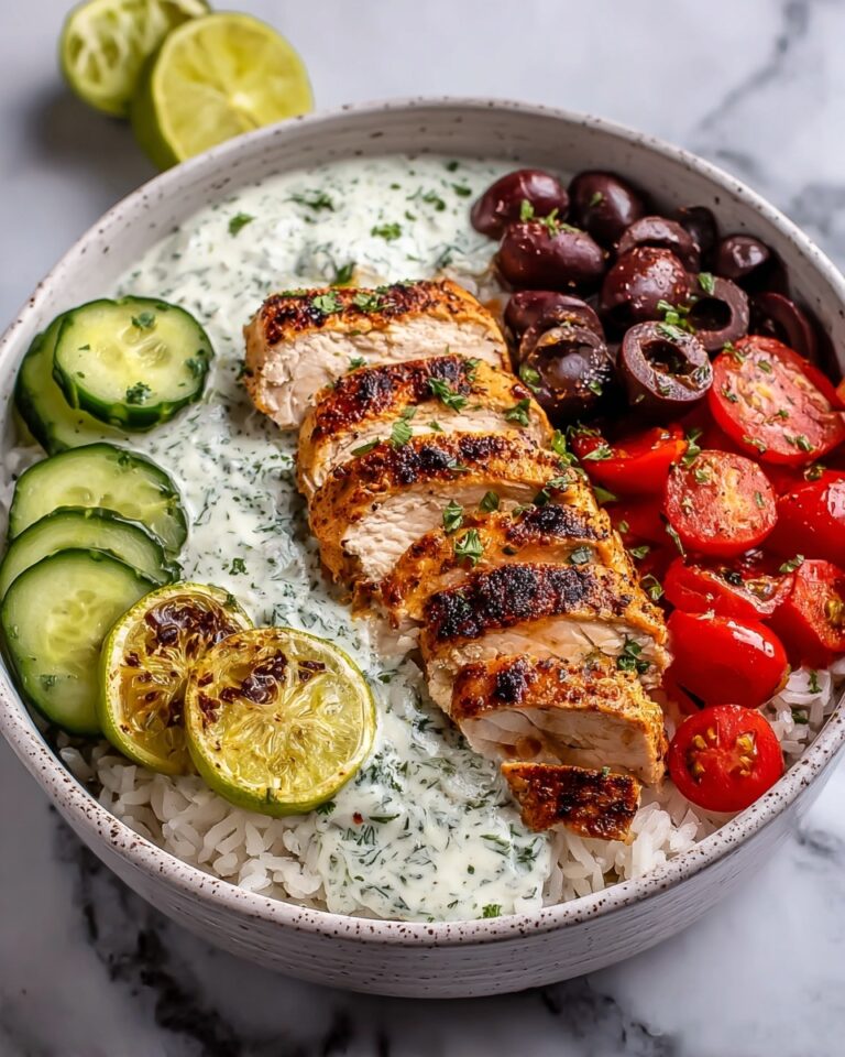 Chicken Tzatziki Bowls Recipe
