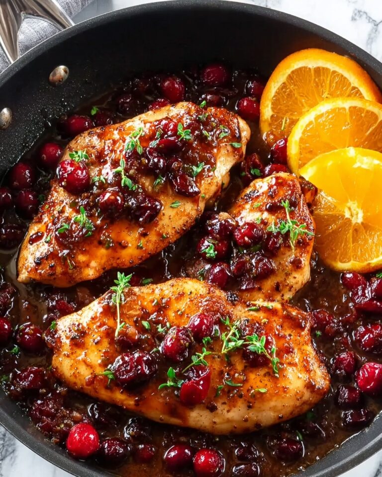 Cranberry Orange Chicken Recipe