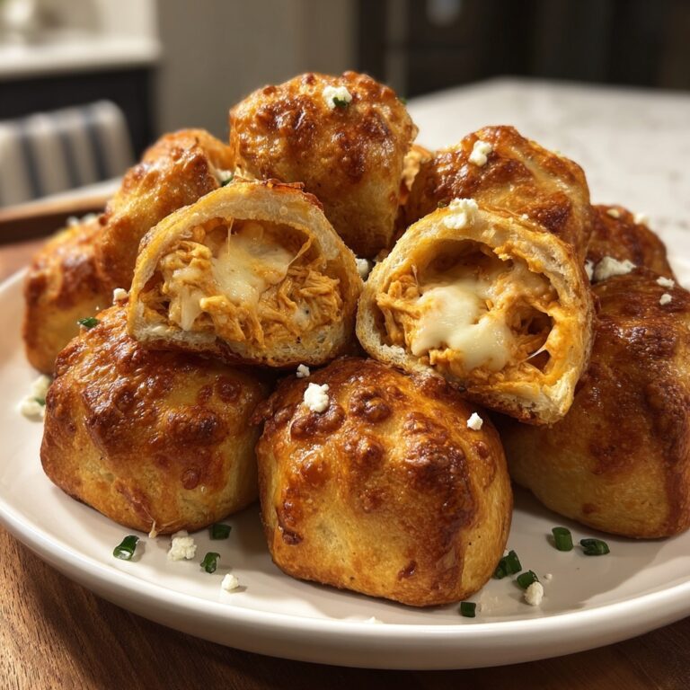 Buffalo Chicken Poppers: Spicy, Cheesy, and Crowd-Pleasing Bites Recipe