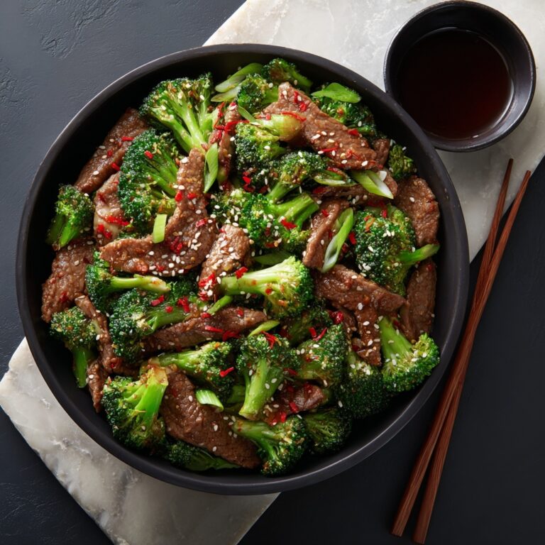Chinese Beef and Broccoli (One-Pan Takeout Style) Recipe