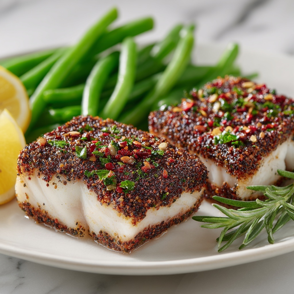 Blackened Balsamic Tuna Steaks: Sweet Heat with a Perfect Sear Recipe - Recipe Image