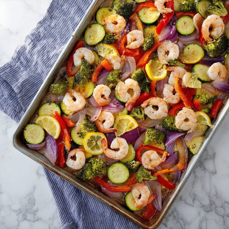 Sheet Pan Shrimp and Veggies Recipe