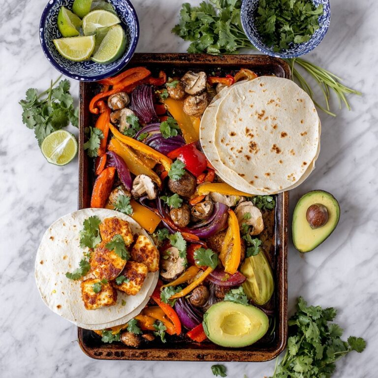 Halloumi Fajitas Recipe