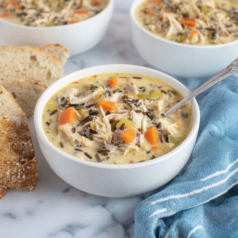 Slow Cooker Chicken Wild Rice Soup Recipe