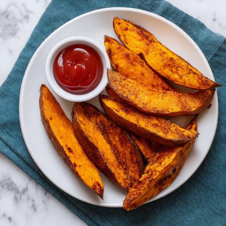 Baked Sweet Potato Wedges Recipe