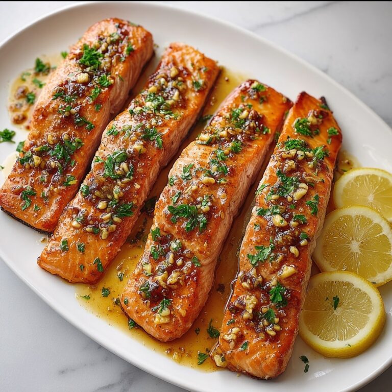 Crispy Honey Garlic Glazed Salmon Recipe