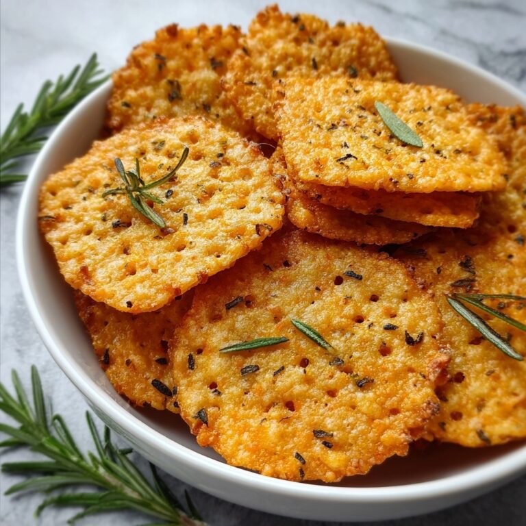 Healthy Cheese Crackers Recipe
