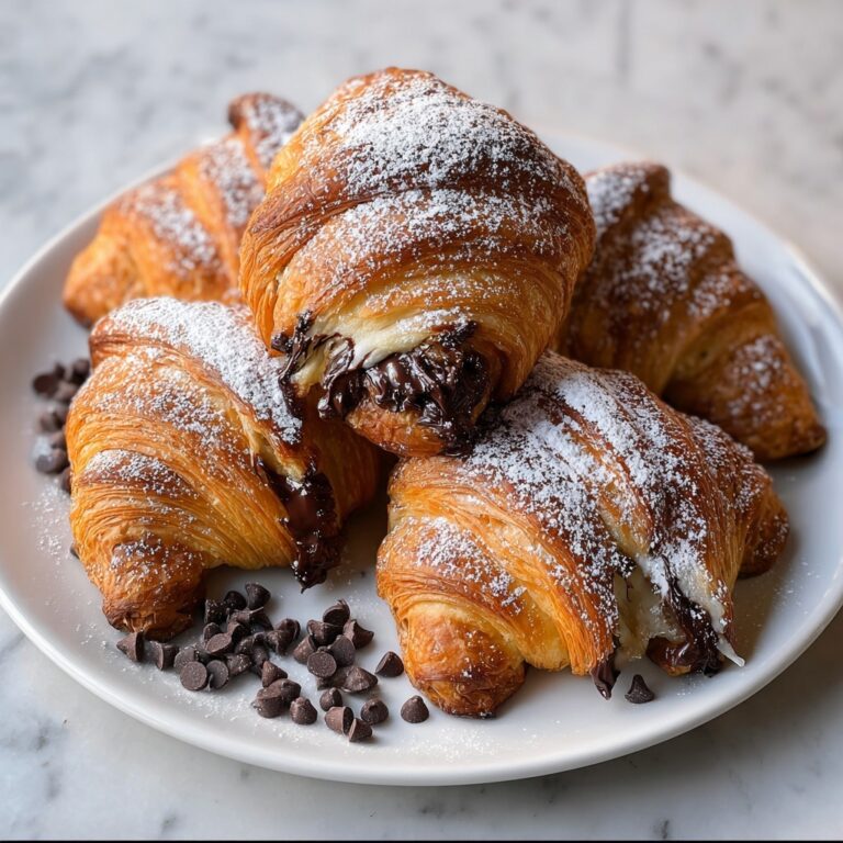 Chocolate Croissant Breakfast Bake Recipe