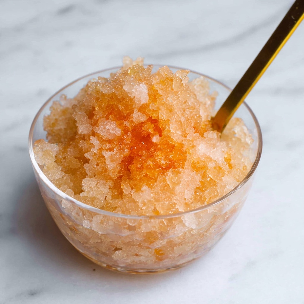 Cantaloupe Granita Recipe - Recipe Image