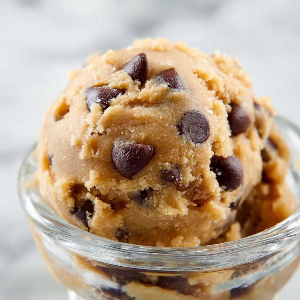 Edible Egg-Free Brown Butter Cookie Dough Recipe - Recipe Image
