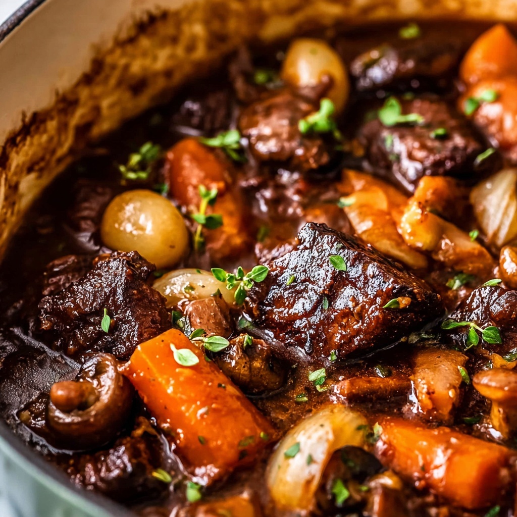 French Beef Bourguignon Recipe - Recipe Image