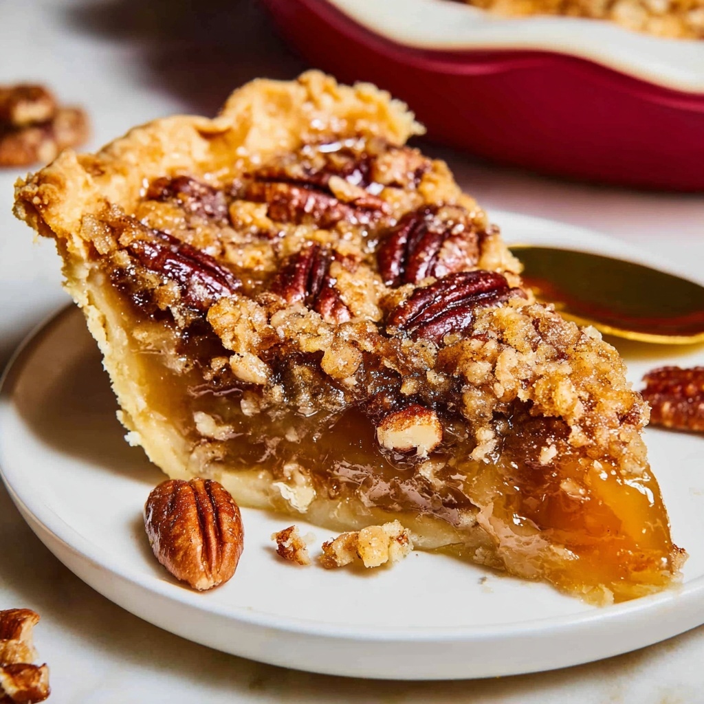 Decadent Pecan Pie with Brown Sugar Recipe - Recipe Image
