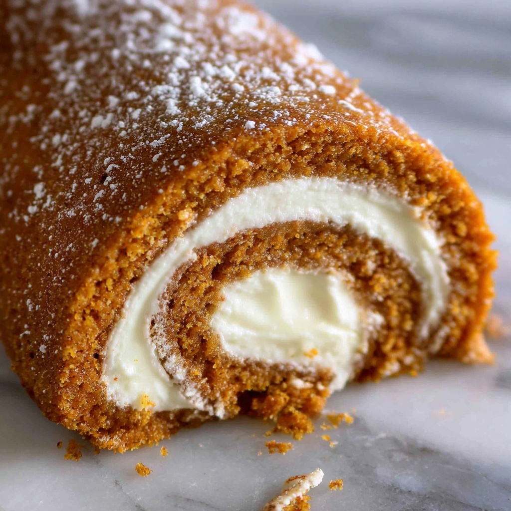 Pumpkin Roll with Cream Cheese Frosting Recipe - Recipe Image