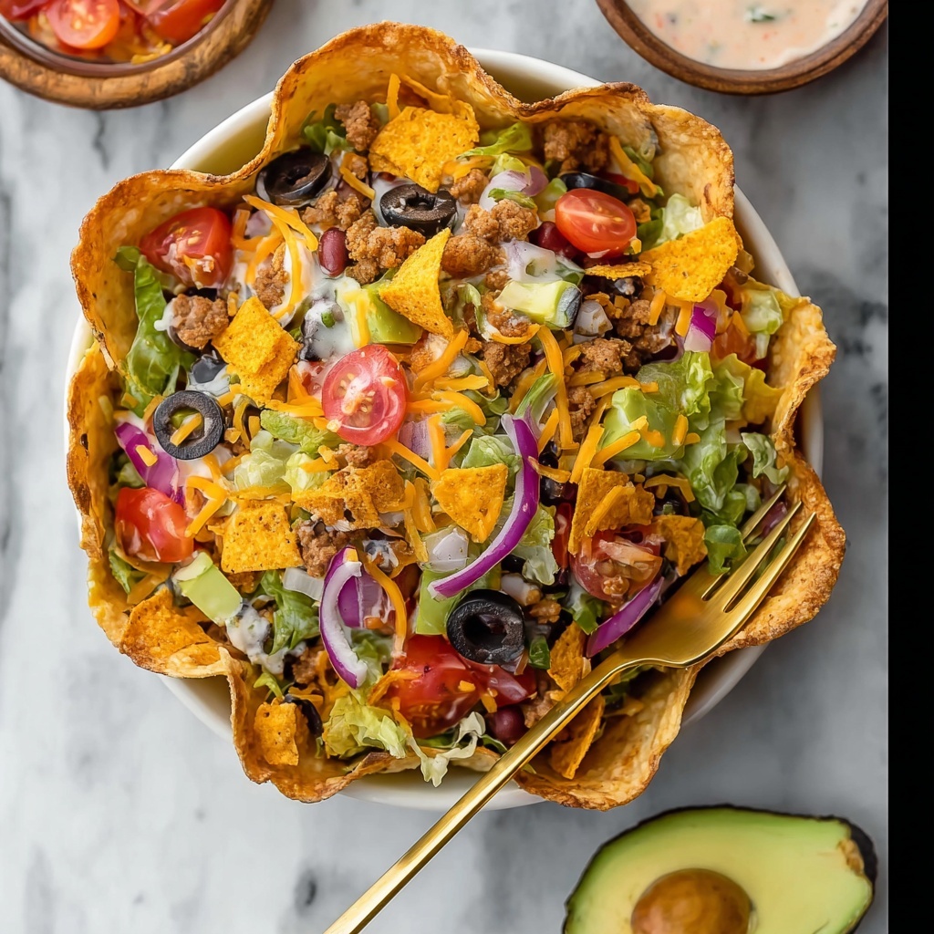 Taco Salad Bowl Recipe - Recipe Image