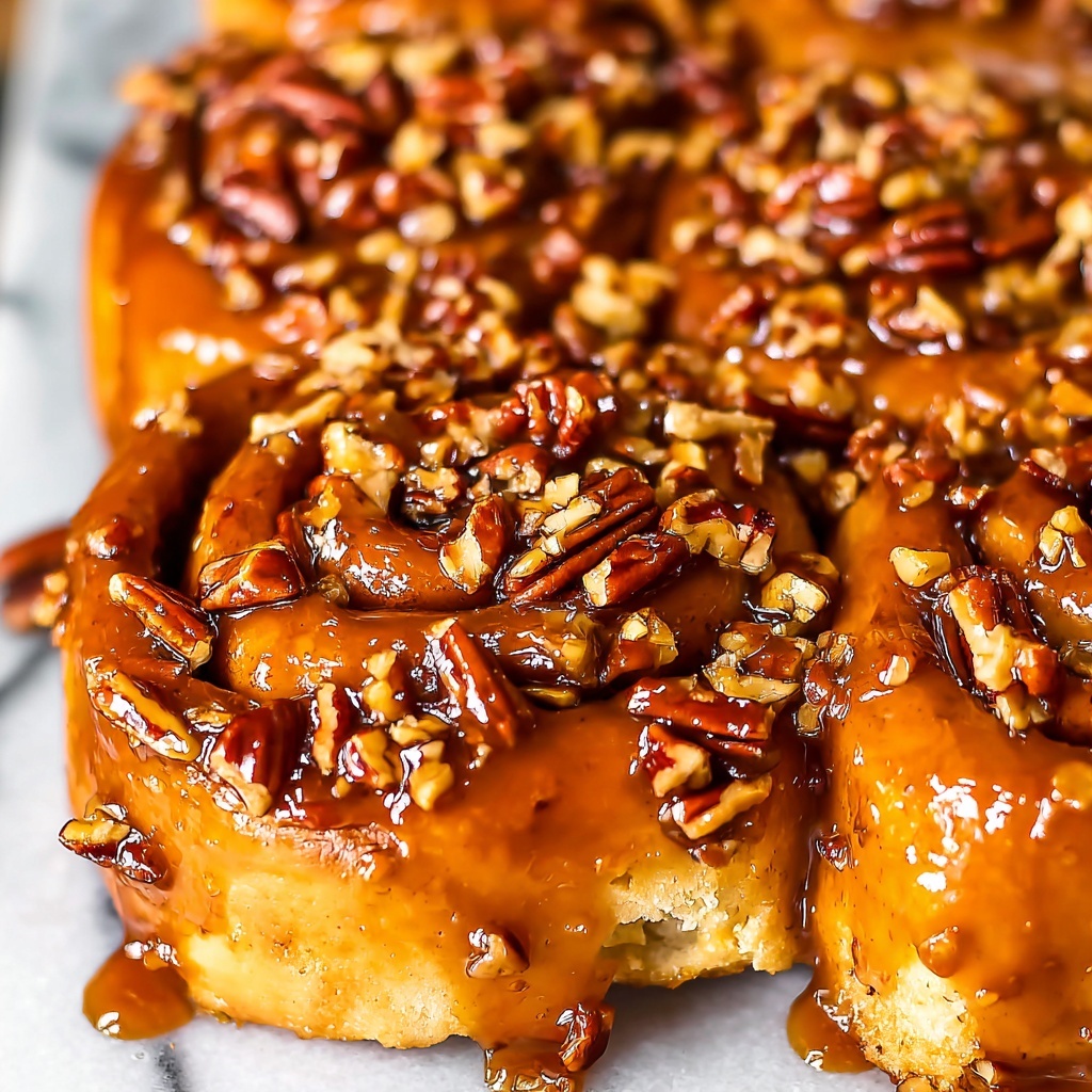 Caramel Pecan Sticky Buns Recipe - Recipe Image