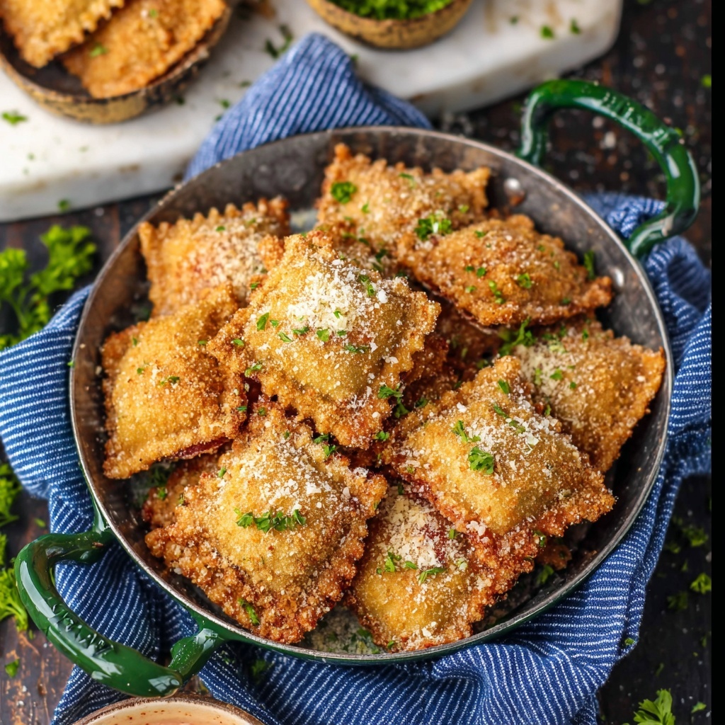 Toasted Ravioli (Fried Ravioli Recipe) Recipe - Recipe Image