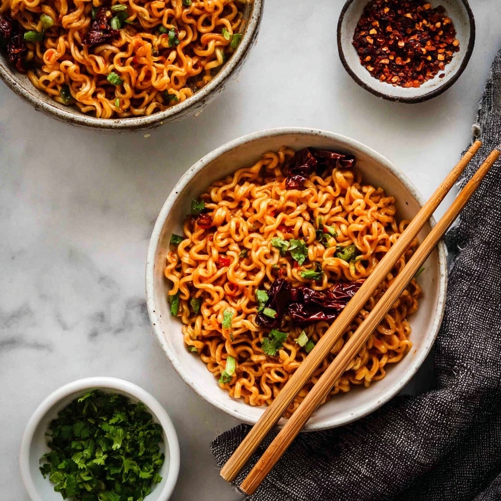 Chili Crisp Noodles Recipe - Recipe Image