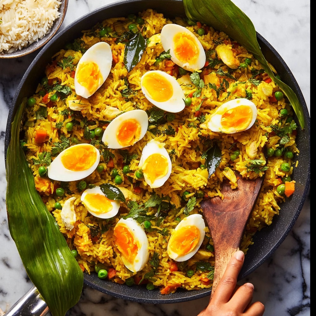 British Curried Fish and Rice (Kedgeree) Recipe - Recipe Image