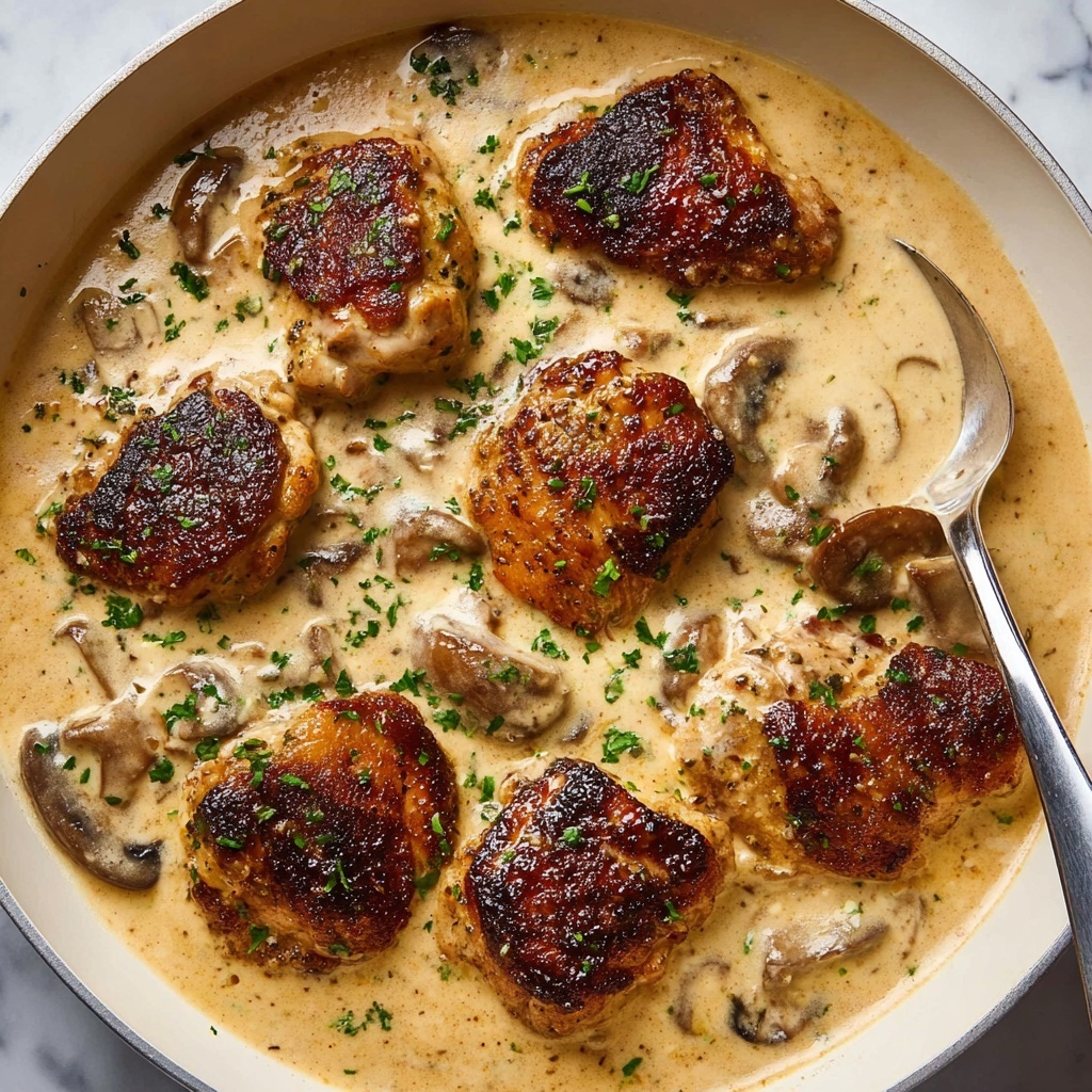 Chicken Fricassée (French Creamy Chicken Stew) Recipe - Recipe Image