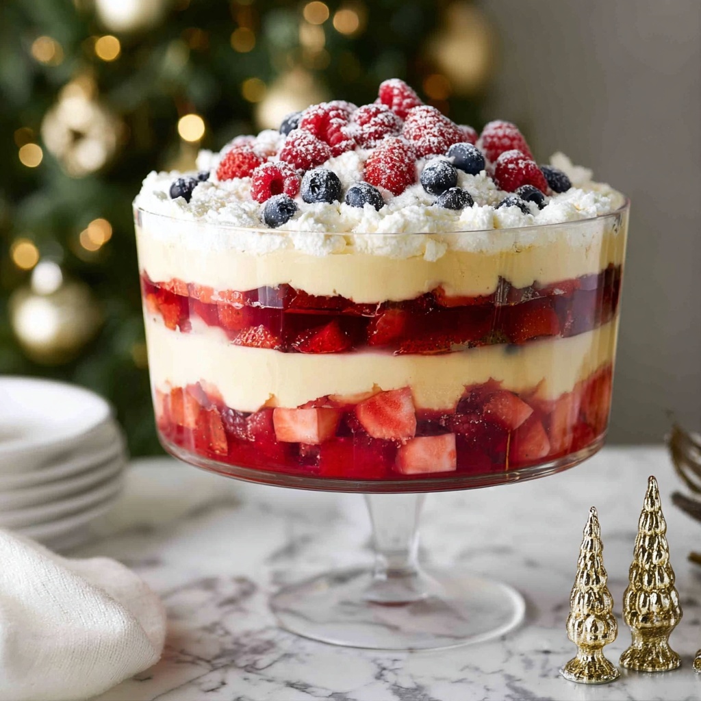 Christmas Trifle Recipe - Recipe Image