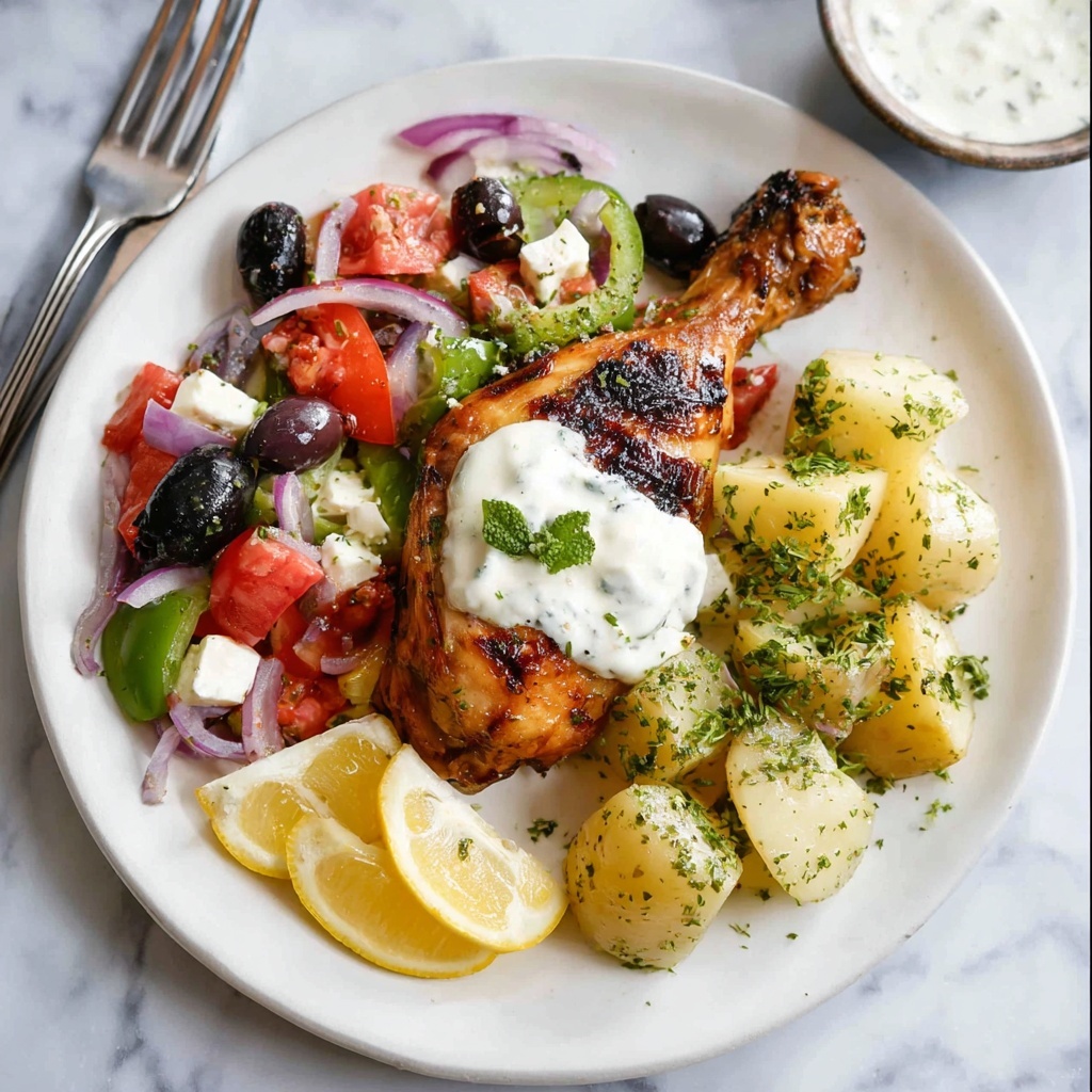 Greek Marinated Chicken Drumsticks and Thighs Recipe - Recipe Image