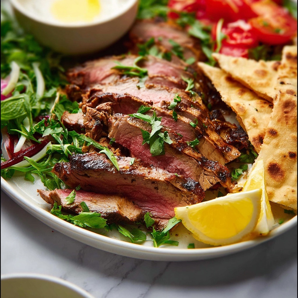 Greek Butterflied Lamb Leg Recipe - Recipe Image
