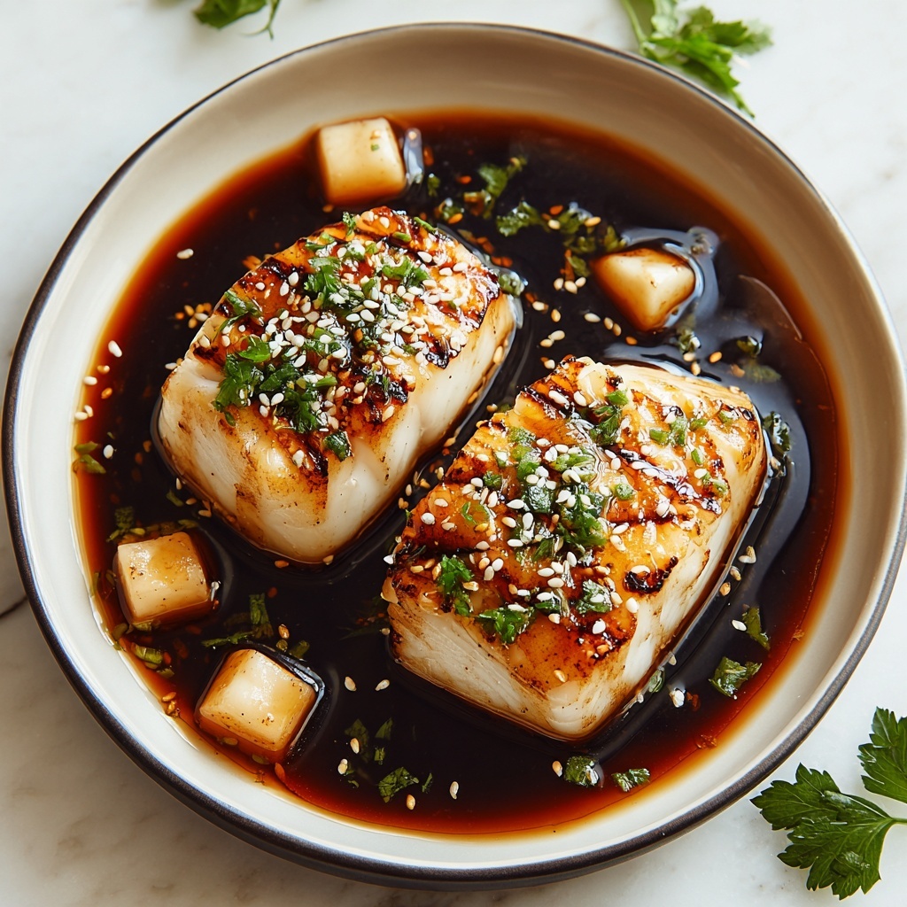 Ginger Soy Glazed Cod Recipe - Recipe Image