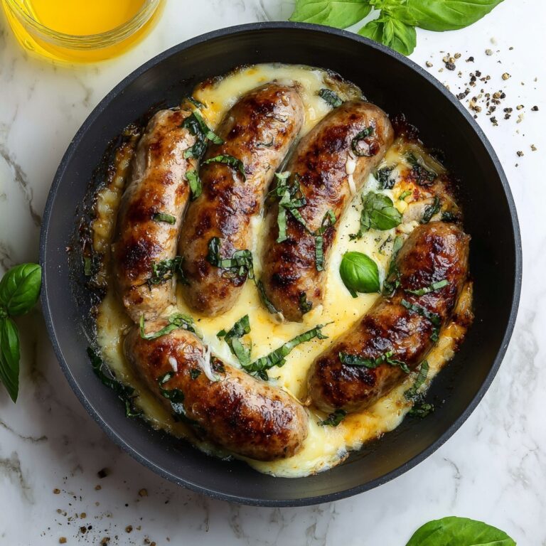 Cheesy Stuffed Italian Sausages Recipe